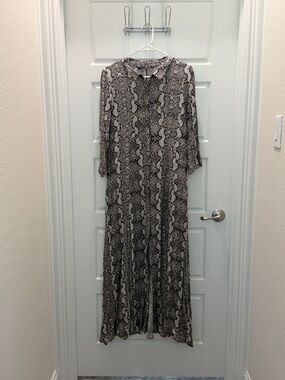 Snakeskin Dress